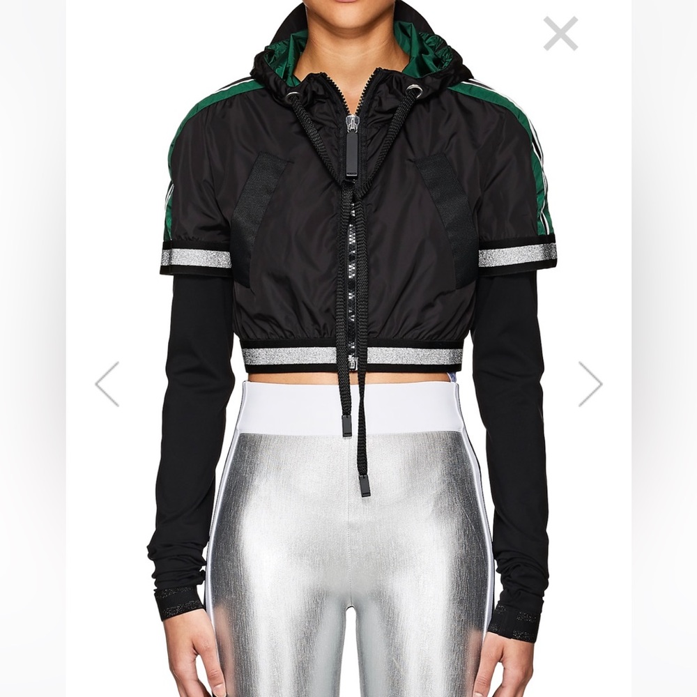 NO KA’OI LAUOHO LAYERED CROP JACKET - small